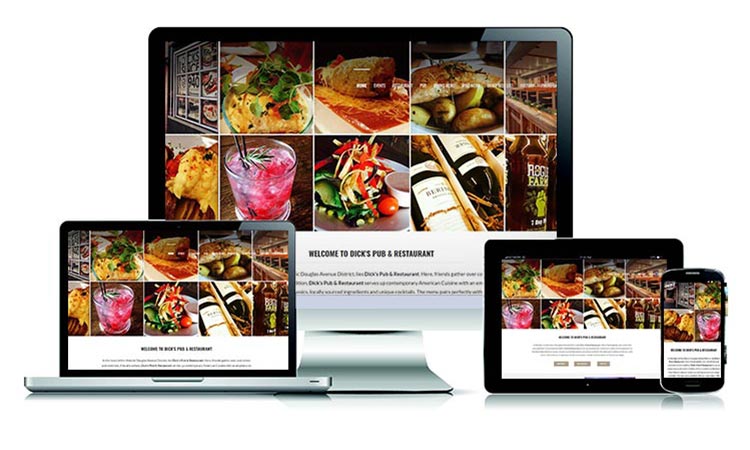 Dick's Pub & Restaurant - Website created by Carlos Mendivil